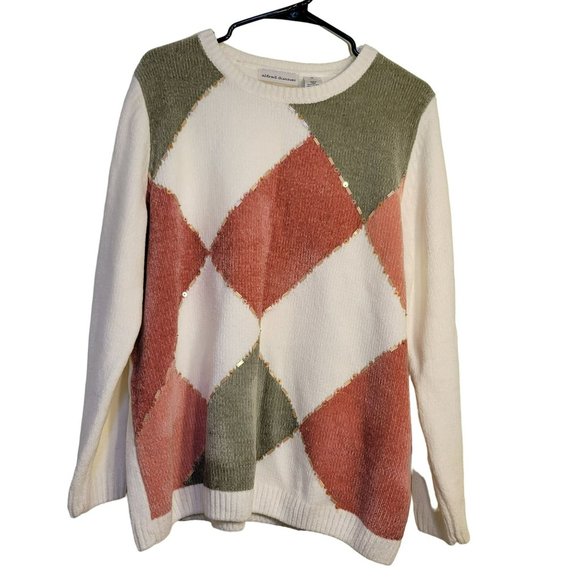 Alfred Dunner Sweaters - Alfred Dunner Womans Size 1X Sweater Beads Embellished Soft